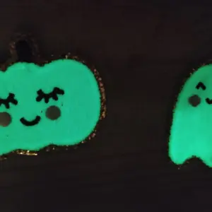 Glow in the Dark Halloween Iron On Patches
