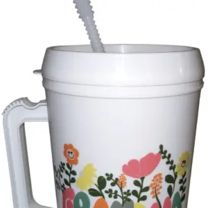 "GRANDMA FLOWERS" HIP SIPS Mega Mug 34oz